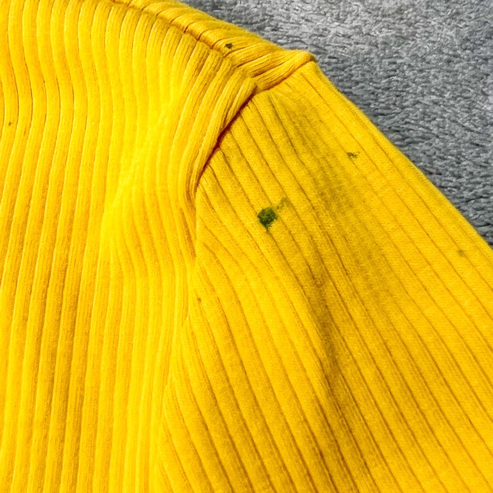 H&M Yellow Ribbed Tee - Picture 3 of 4